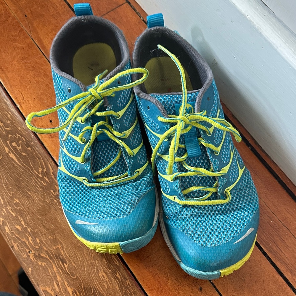 Merrell Sneakers in Blue and Lime